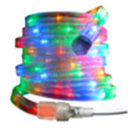 WINTERLAND Winterland C-ROPE-LED-4M-1-10-18 10 mm. Spool Of Multi Colored LED Ropelight; 18 ft. C-ROPE-LED-4M-1-10-18